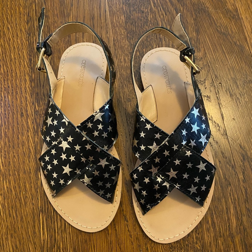 EUC Crewcuts sandals little kid size 13